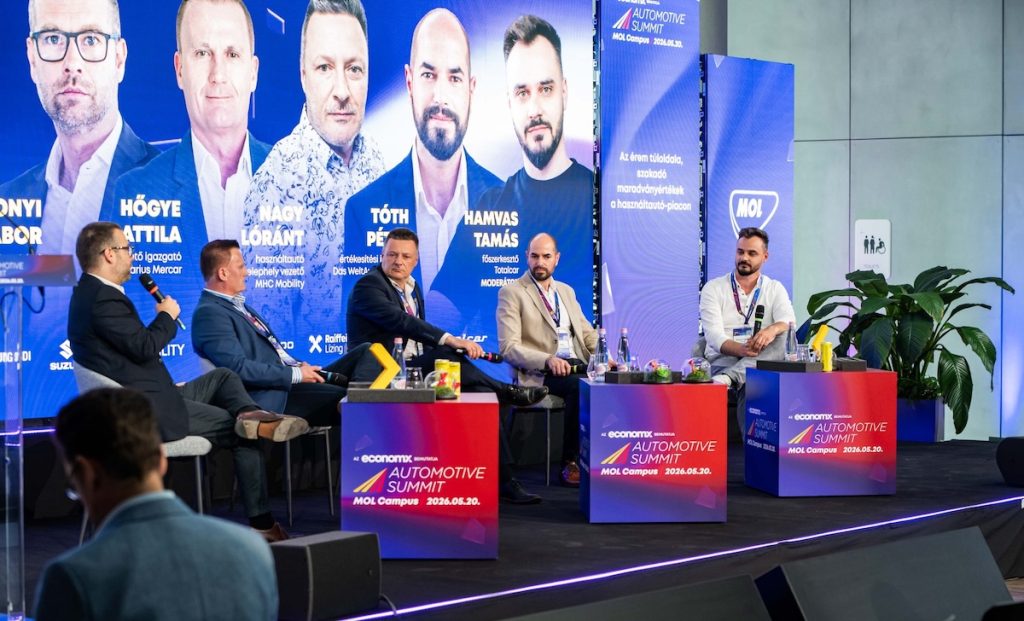 Kerekasztal-beszélgetés az Automotive Summit 2026-on.